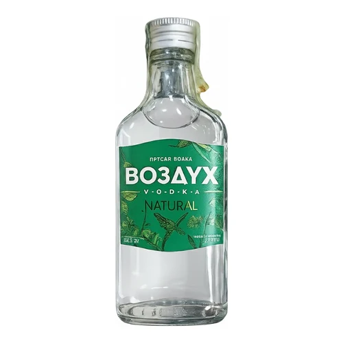 Водка Vozdukh Natural 40% 0.2L