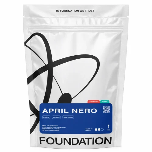 Cafea boabe prajita Foundation APRIL (250 g)