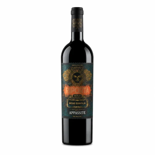 Riporta Sicilia Nero d’Avola Appassite Red Dry Wine, 750 ml