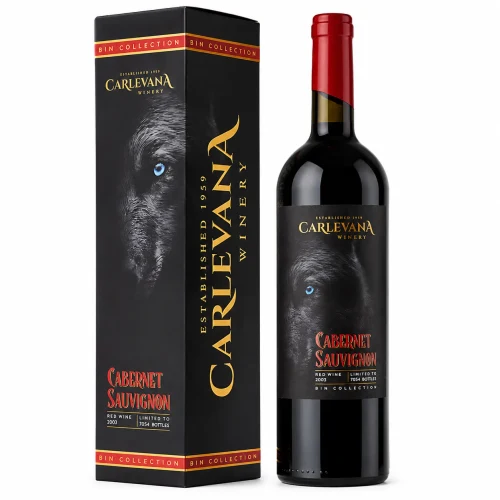 Вино Carlevana Colecție Lupu Cabernet Sauvignon 2003 13% 0.75л