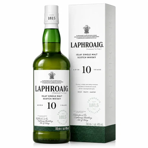 Виски Laphroaig Single Malt 10 ANI 40% 0.7л