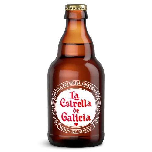 Bere Estrella Galicia 4,7% 0,33 L