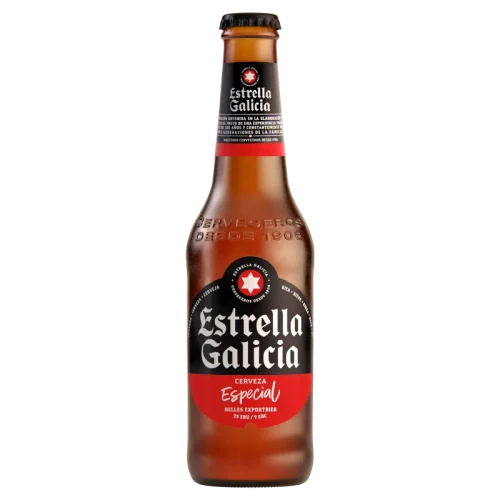 Пиво ESTRELLA GALICIA ESPECIAL 5.5% 0.33л