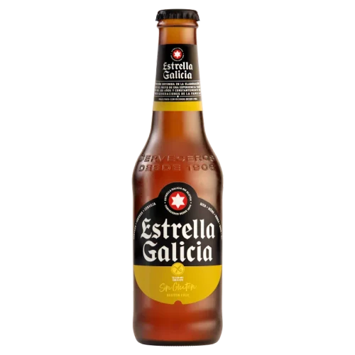 Пиво ESTRELLA GALICIA GLUTEN-FREE 5.5% 0.33л