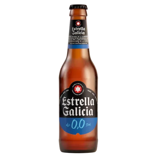 Bere ESTRELLA GALICIA 0,0% 0,33 l