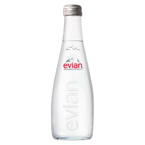 „EVIAN” APĂ MINERALĂ CARBONATATĂ,st. 0,33 l