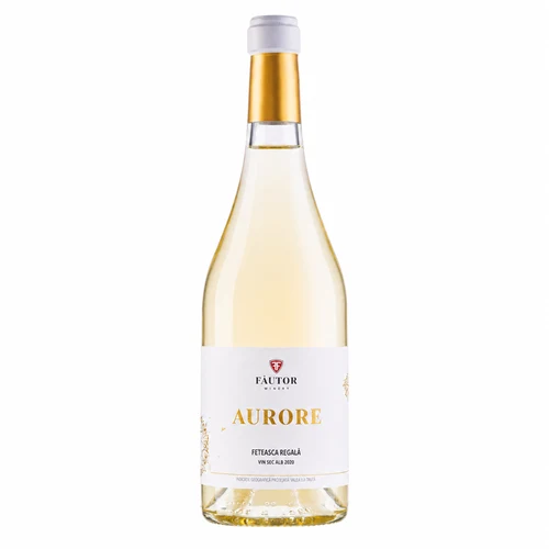 Vin alb sec Fautor Aurore Feteasca Regală 0,75L
