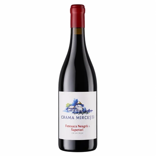 Vin rosu sec Crama Mircesti Feteasca Neagra & Saperavi 0,75L