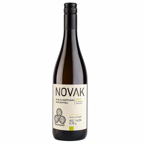 Сухое белое вино Novak Folclor Alb de Onitcani & Rcatiteli 0,75л