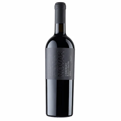 Vin rosu sec Novak Black Cabernet Sauvignon 0,75L