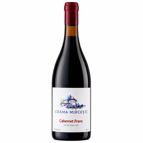 Vin rosu sec Crama Mircesti Cabernet Franc 0,75L