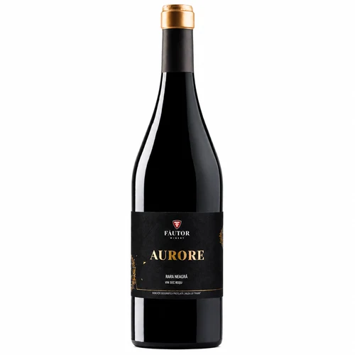 Vin rosu sec Fautor Aurore Rară Neagră 0,75L
