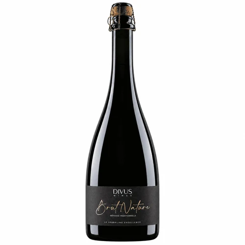 Игристое вино Divus Winery Brut Natur Белый 12.5% 0.75Л
