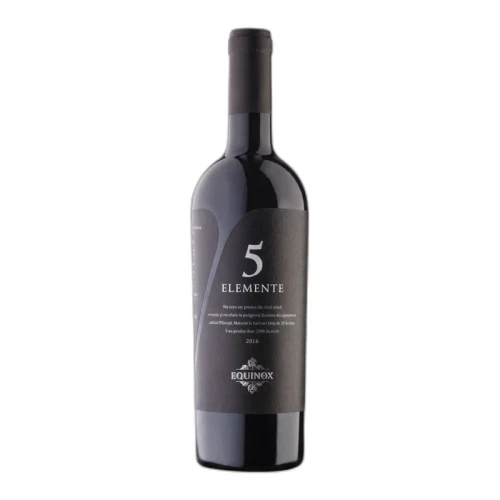 Красное сухое вино Equinox 5 Elemente Negru 0.75L