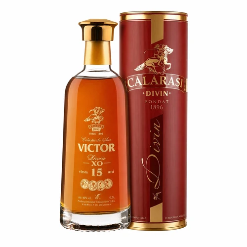Divin Călărași Victor Colectia de Aur 15 Ani 40% 0.5L Tubus