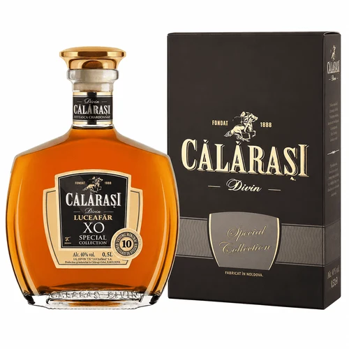 Divin Călărași 10 Years XO Special Collection Gift Box 40% 0.5L
