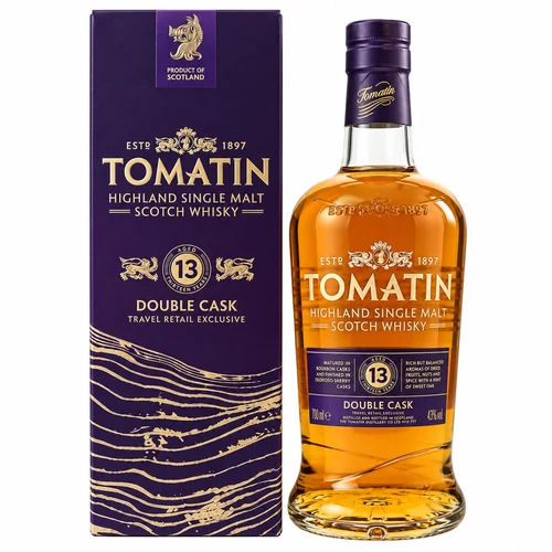 Whiskey Tomatin Double Cask 13 ani 43% 1L