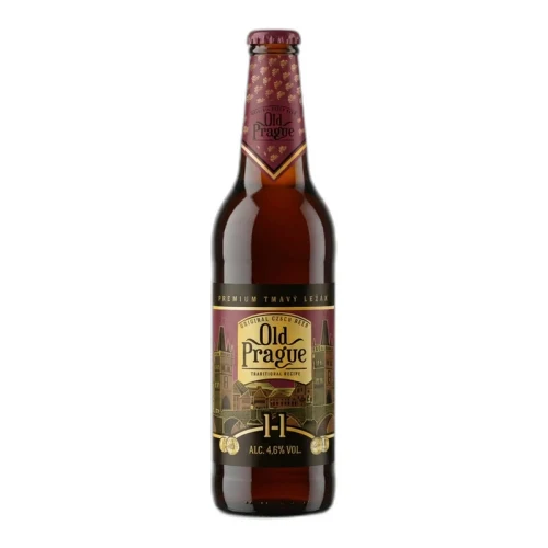 Пиво Old Prague Bohemian Dark Lager 0.5L
