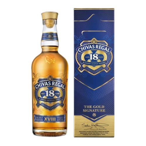 Виски Chivas Regal 18 Y.O. 40% 0.7L
