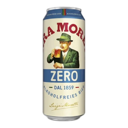 Пиво Birra Moretti Zero 0.33L