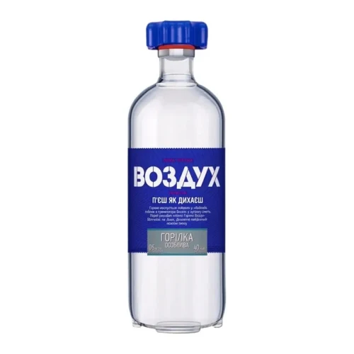 Водка Воздух Легкая 40% 0.5L