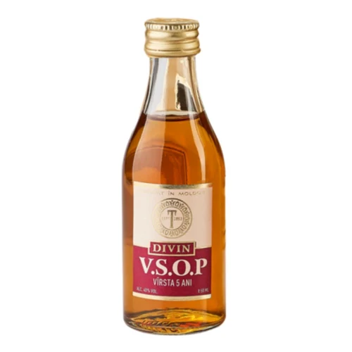 Коньяк Tezaur VSOP Gold 5 Ani 40% 0.05L