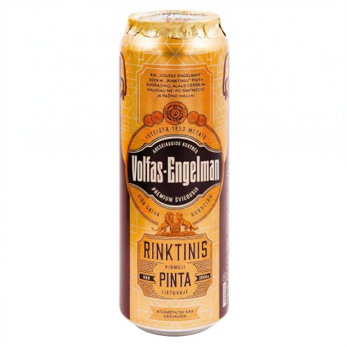 Пиво Volfas Engelman Rinktinis 0.568L