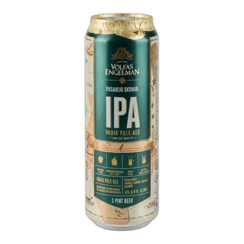 Пиво Volfas Engelman IPA Blonda 0.568L