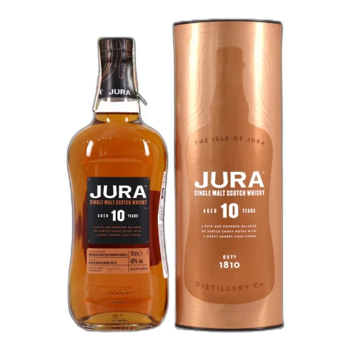 Виски Jura 10 Y.O. 40% 0.7L