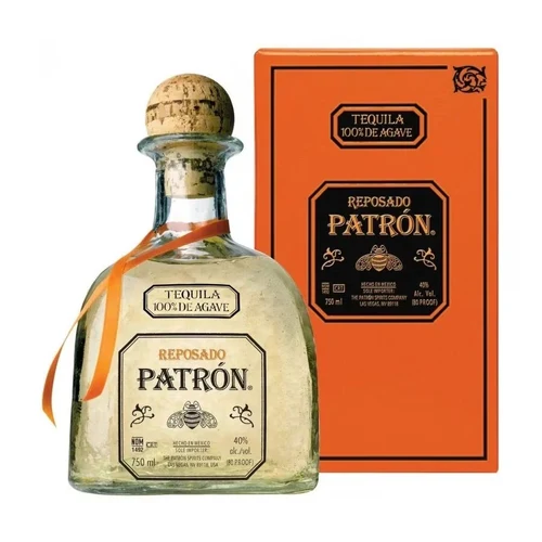 Текила Patron Reposado GB 40% 0.7L
