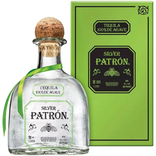 Текила Patron Silver GB 40% 0.7L