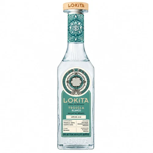 Tequila Lokita Blanco 40% 0.7L