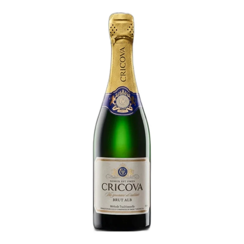 Sparkling wine Cricova Alb Brut 0.75L 2